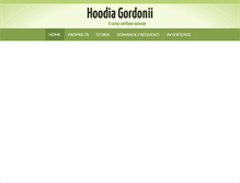 Tablet Screenshot of hoodiagordonii.it